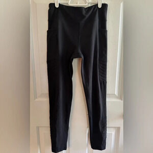 ATHLETA GIRL MOTO VATING XXL 16 Black TIGHT MOTO Style